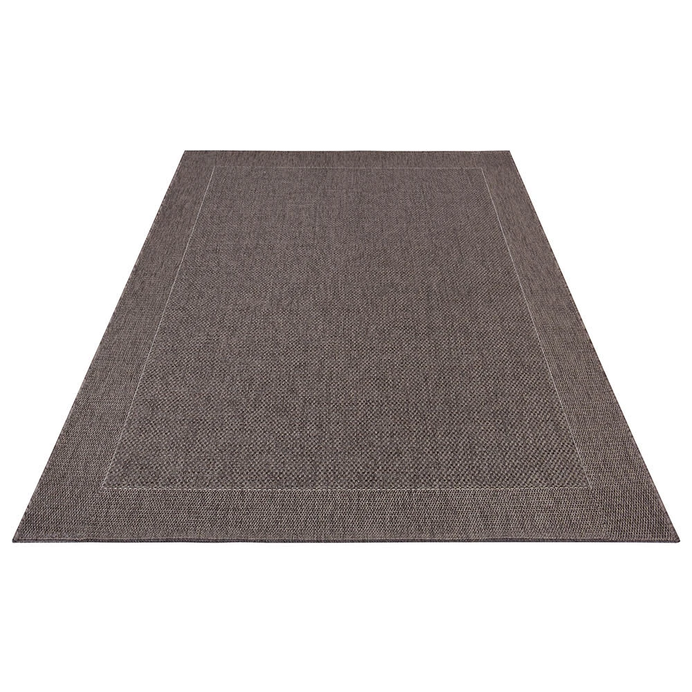 Freundin Home Collection In- Und Outdoor Teppich Vena Taupe Anthrazit – Bild 3