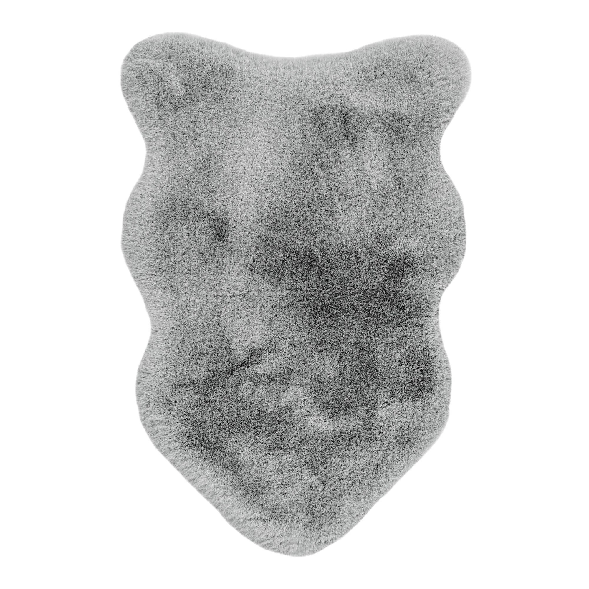 GMD Living Kunstfellteppich HEAVEN In Hellgrau