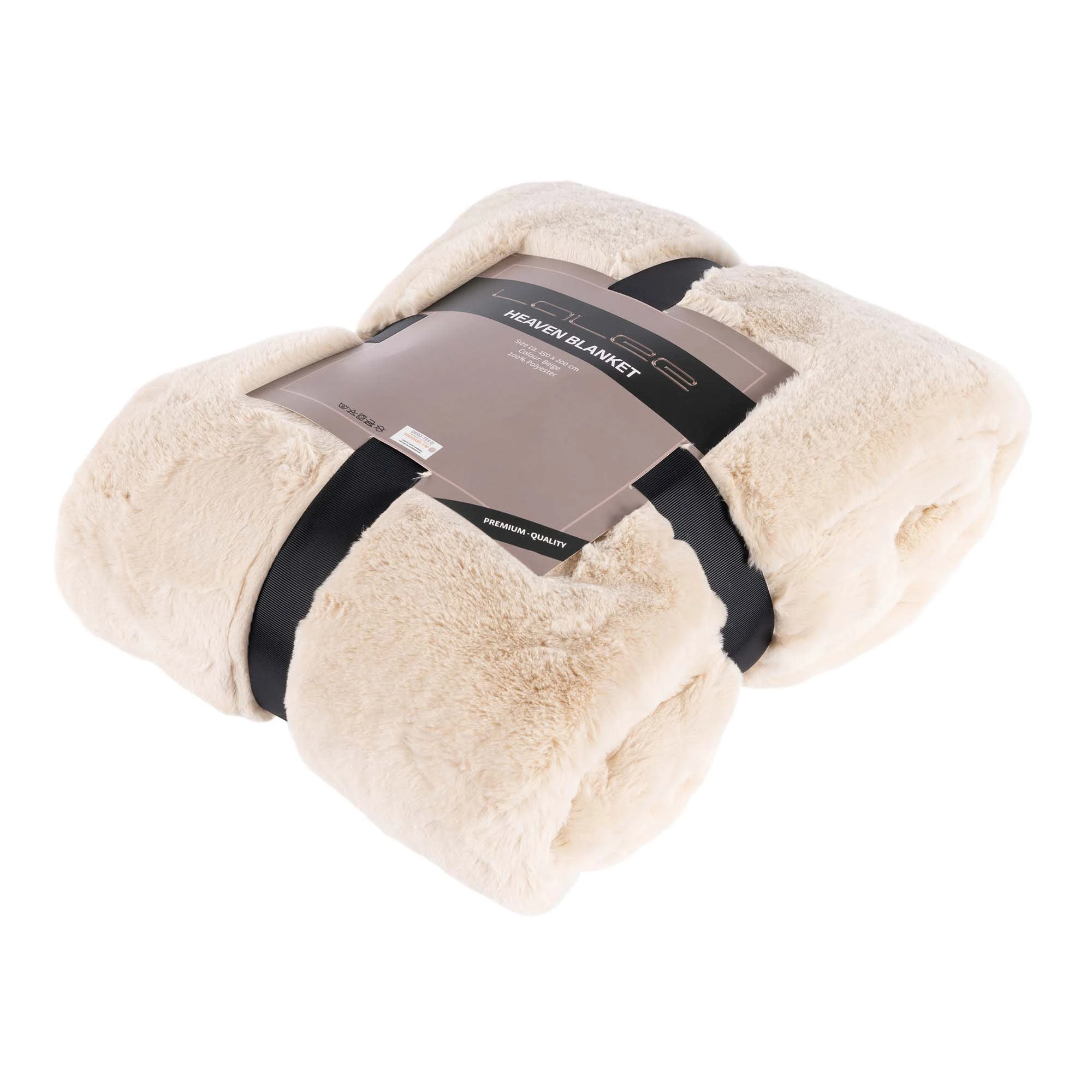 GMD Living Wohndecke HEAVEN In Felloptik In Beige – Bild 5