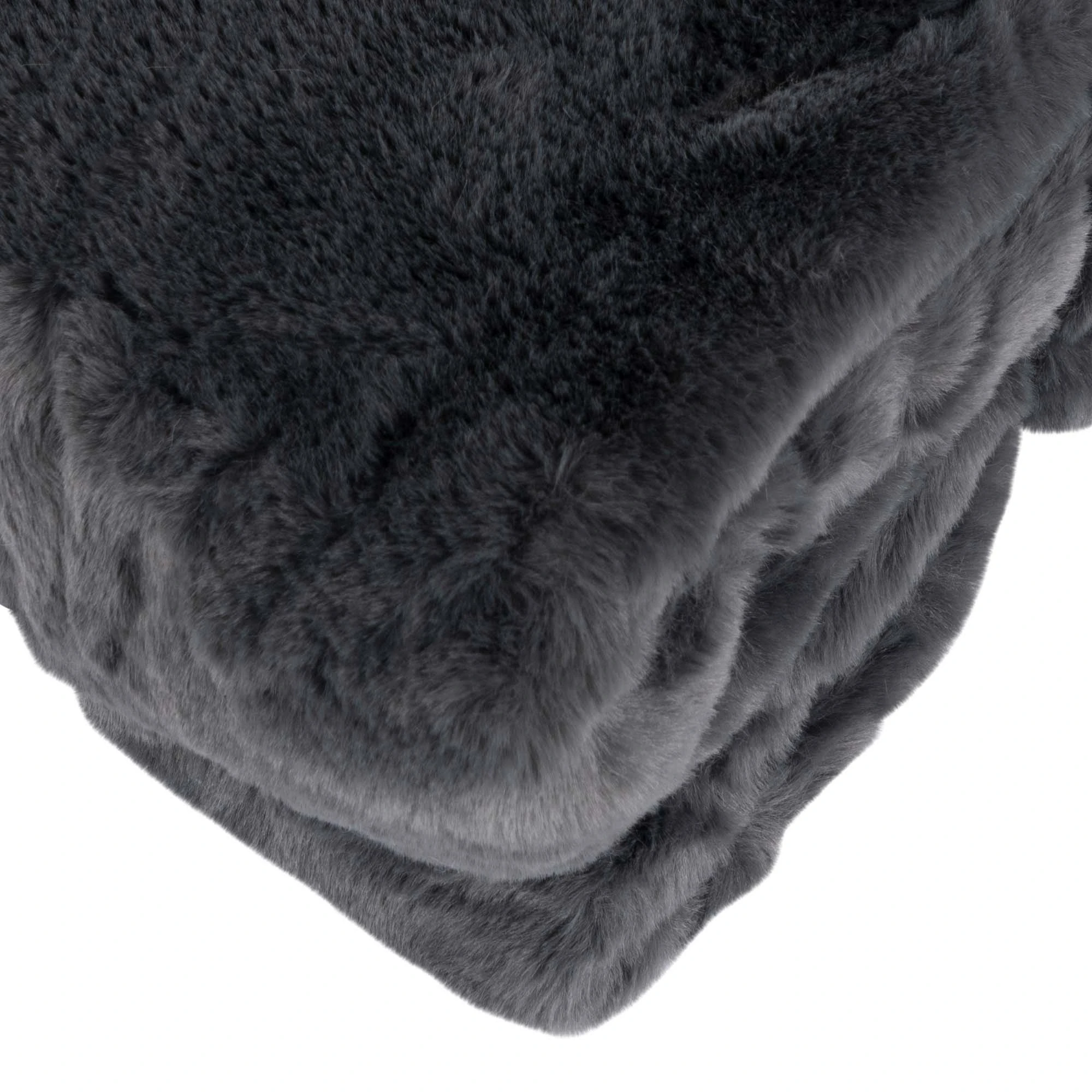 GMD Living Wohndecke HEAVEN In Felloptik In Dunkelgrau – Bild 3