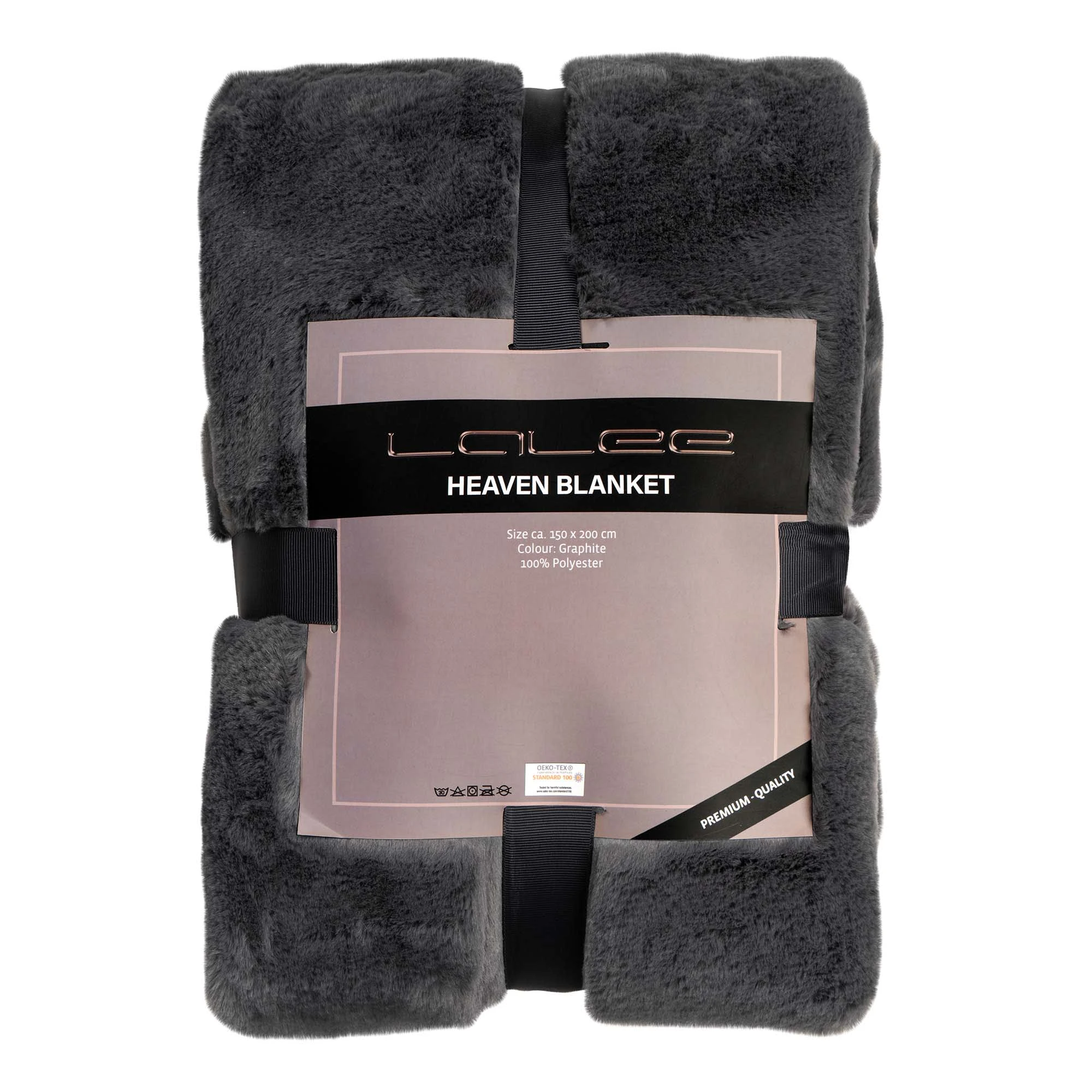 GMD Living Wohndecke HEAVEN In Felloptik In Dunkelgrau – Bild 4