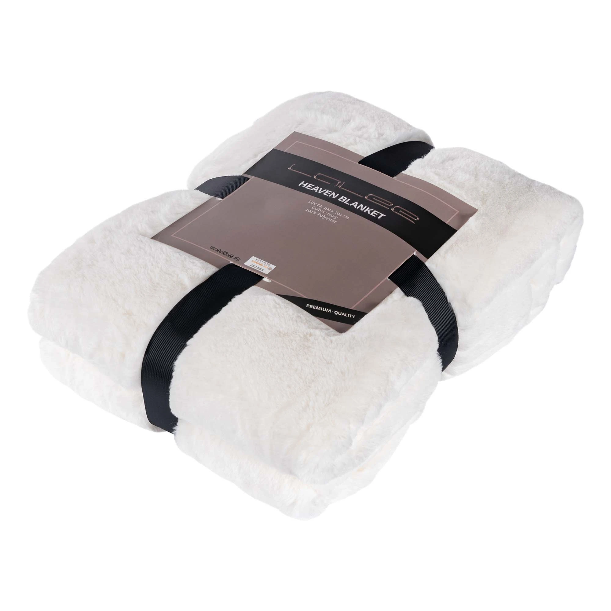 GMD Living Wohndecke HEAVEN In Felloptik In Ivory (Elfenbein) – Bild 5