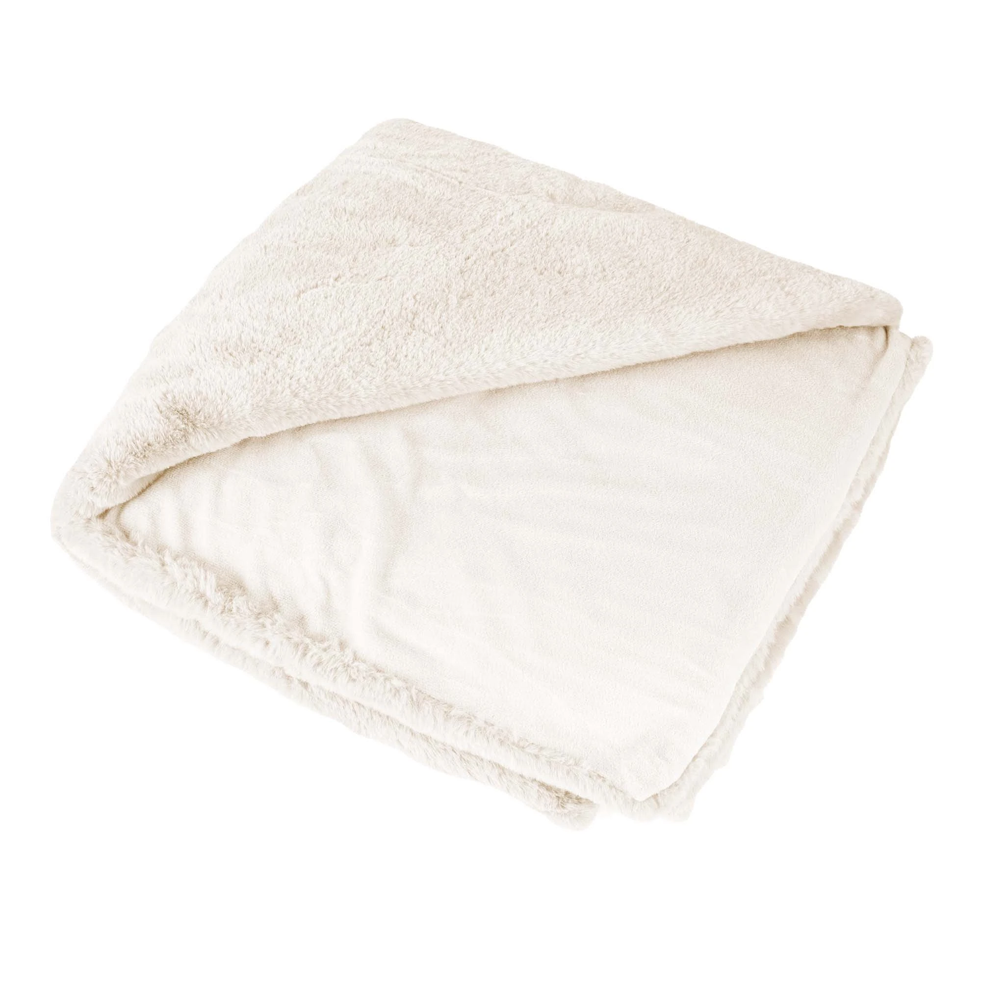 GMD Living Wohndecke HEAVEN In Felloptik In Ivory (Elfenbein)