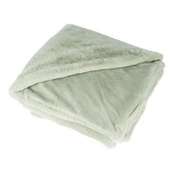 GMD Living Wohndecke In Felloptik HEAVEN In Hellgrün