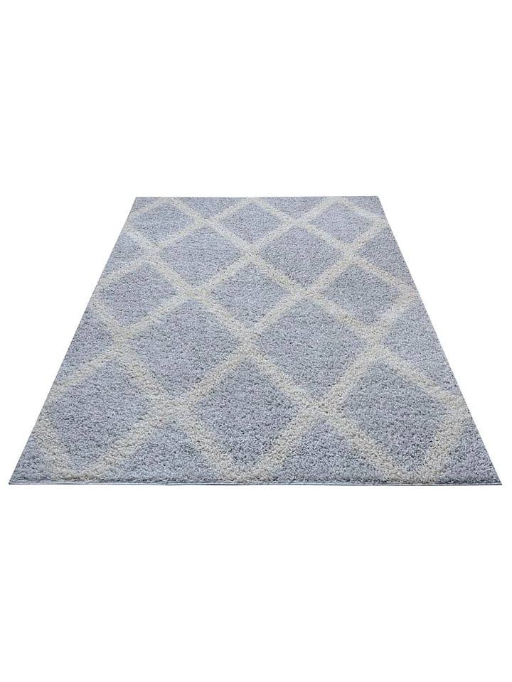 Hanse Home Hochflor-Teppich "Shaggy" In Hellgrau/ Creme – Bild 2