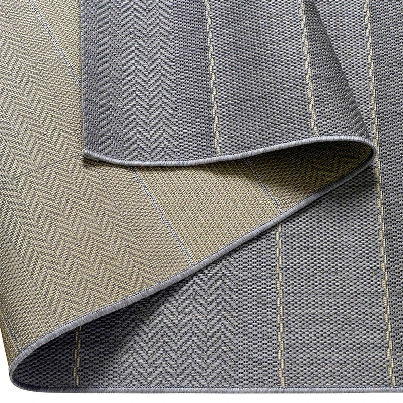 Hanse Home In & Outdoor Flachgewebe Teppich Fürth Grau – Bild 2