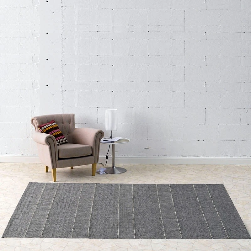 Hanse Home In & Outdoor Flachgewebe Teppich Fürth Grau – Bild 3