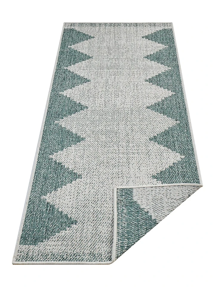 Hanse Home Outdoor-Wendeteppich "Diona" In Grün/ Creme – Bild 2