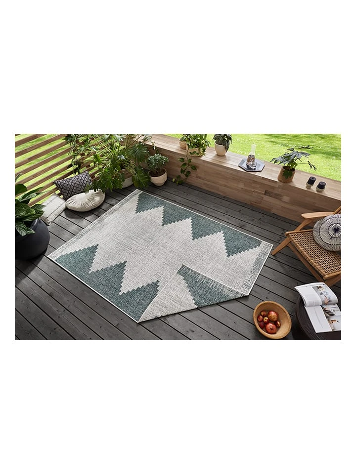 Hanse Home Outdoor-Wendeteppich "Diona" In Grün/ Creme – Bild 6