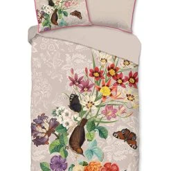 Happiness Perkal-Bettwäsche-Set "Rocky" In Beige