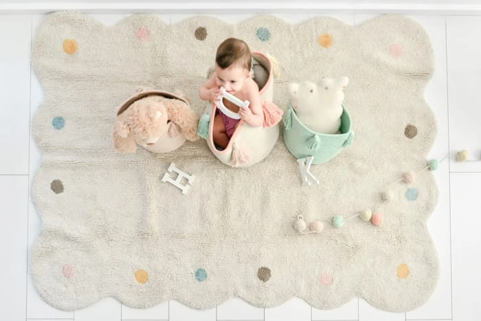 Happy Decor Kids Teppich "Cookie Rectangular" In Beige - 120x160 Cm – Bild 7