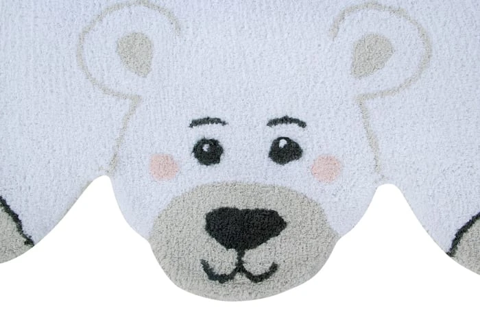 Happy Decor Kids Teppich "Polar Bear" In Weiß - 115x160 Cm – Bild 3