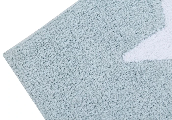 Happy Decor Kids Teppich "Three Stars" In Blau/Weiß - 120x80 Cm – Bild 4