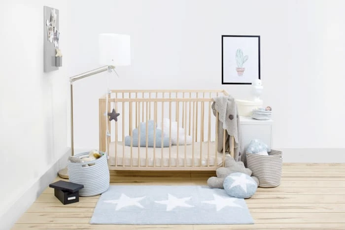 Happy Decor Kids Teppich "Three Stars" In Blau/Weiß - 120x80 Cm – Bild 7