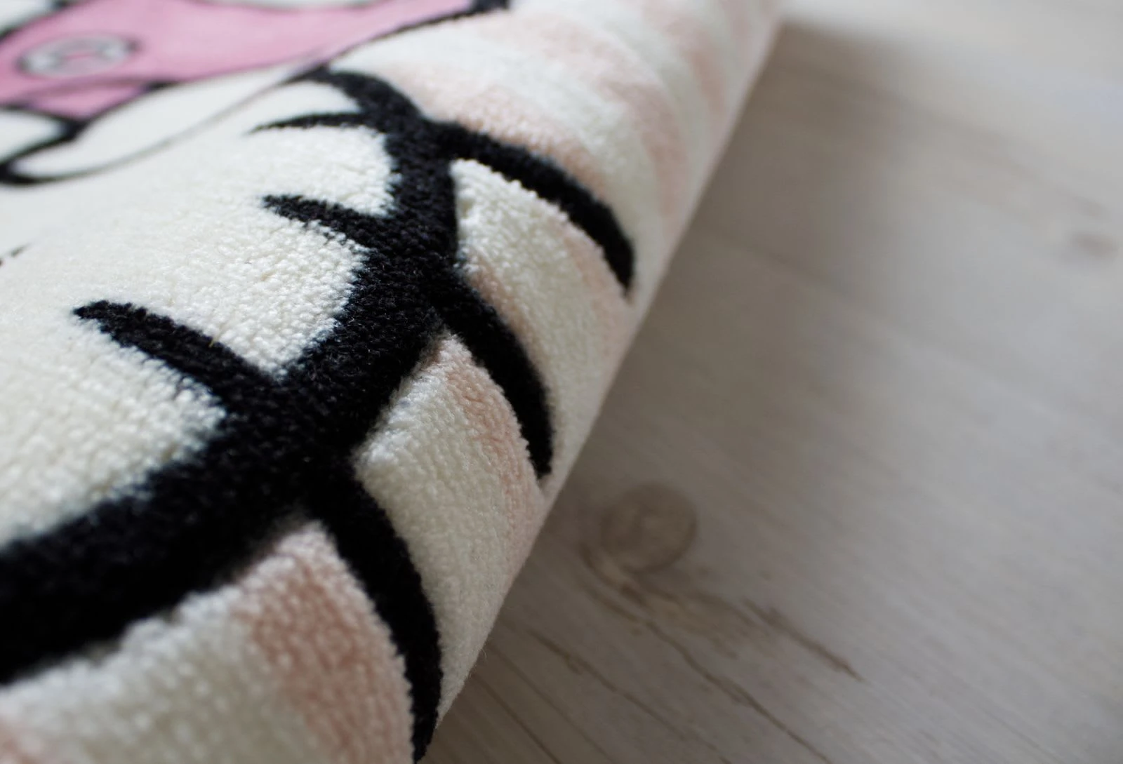 HELLO KITTY Kinderteppich Rund In Beige â Bild 7