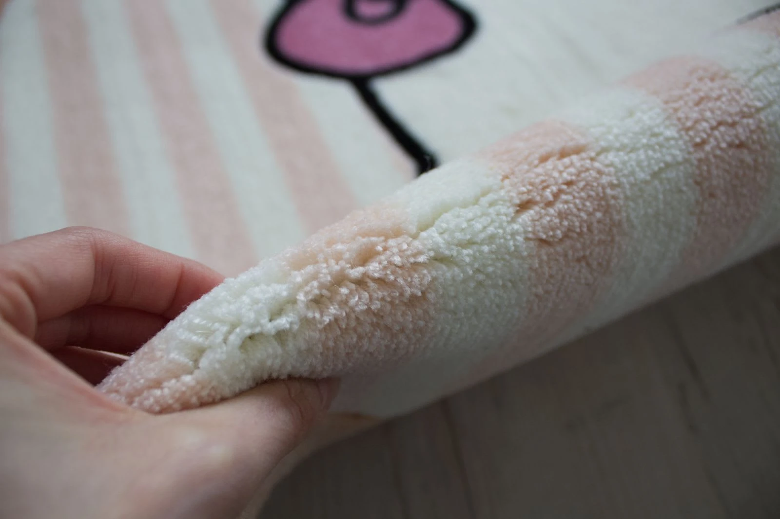 HELLO KITTY Kinderteppich Rund In Beige â Bild 8