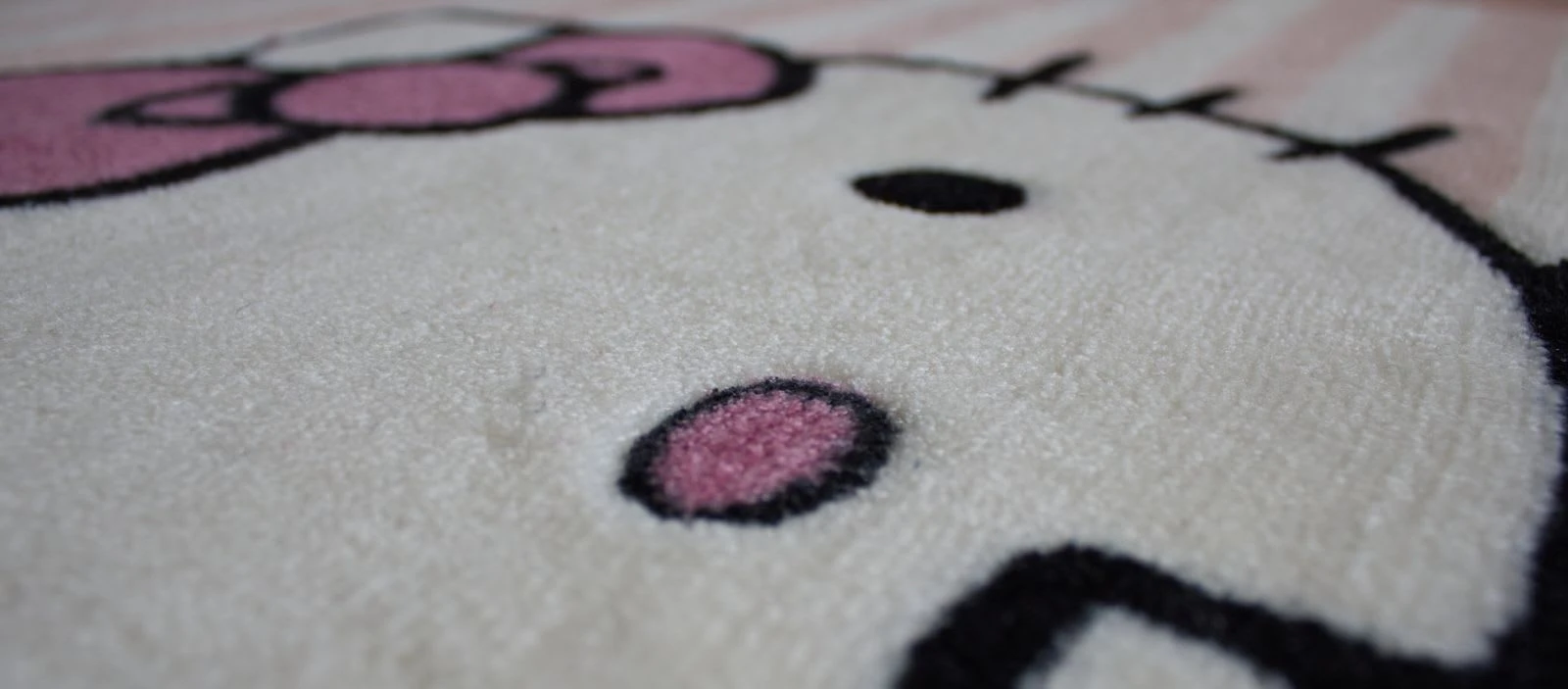 HELLO KITTY Kinderteppich Rund In Beige â Bild 9