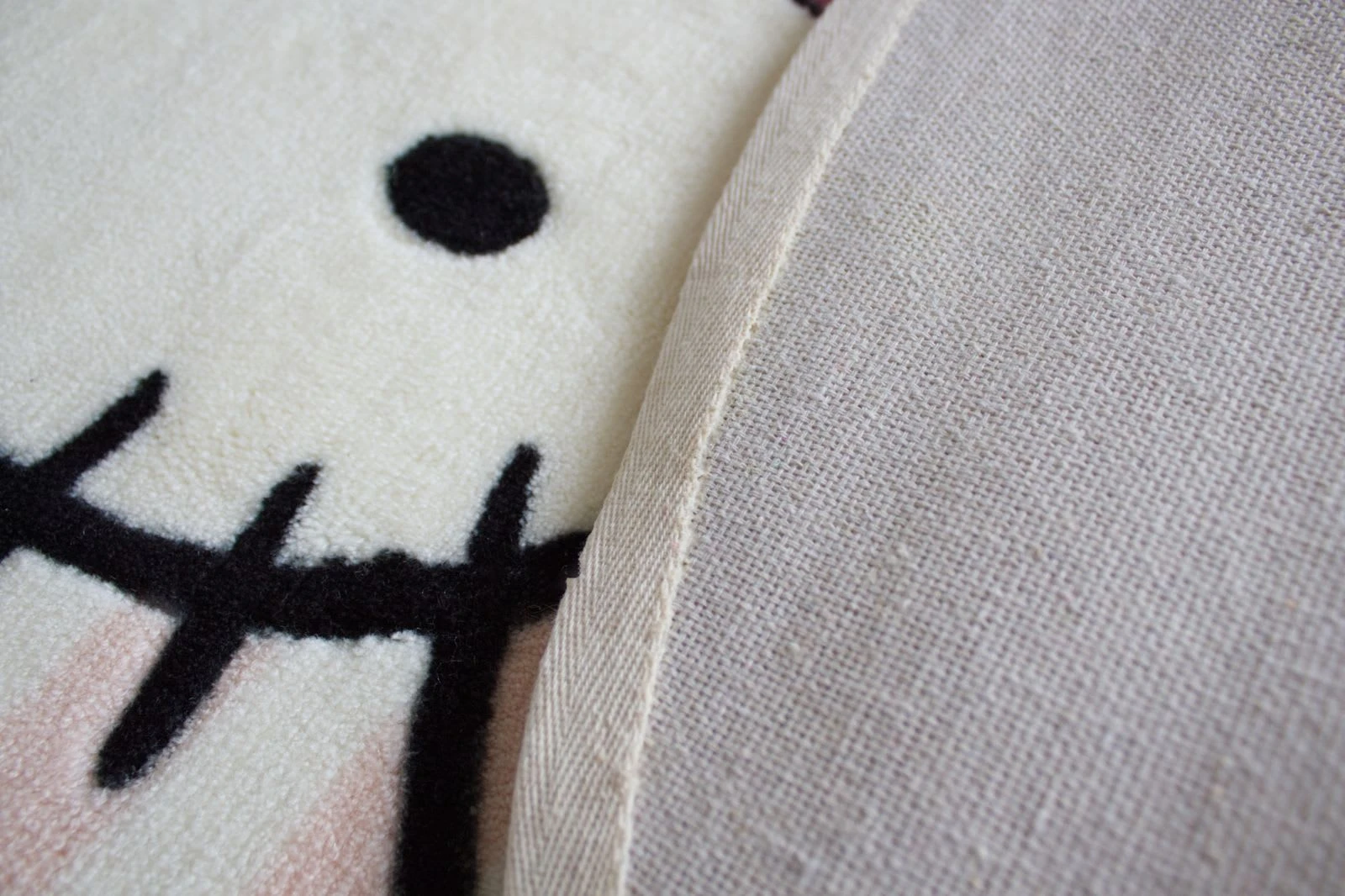 HELLO KITTY Kinderteppich Rund In Beige â Bild 10