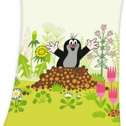 Herding Babydecke Der Kleine Maulwurf, 75x100 Cm