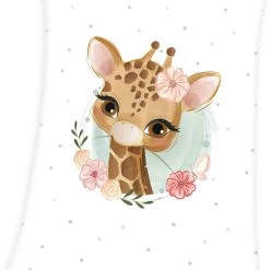 Herding Giraffe Microfaserflausch-Decke, 75 X 100 Cm
