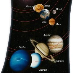 Herding Weltall Fleecedecke, 130x160 Cm