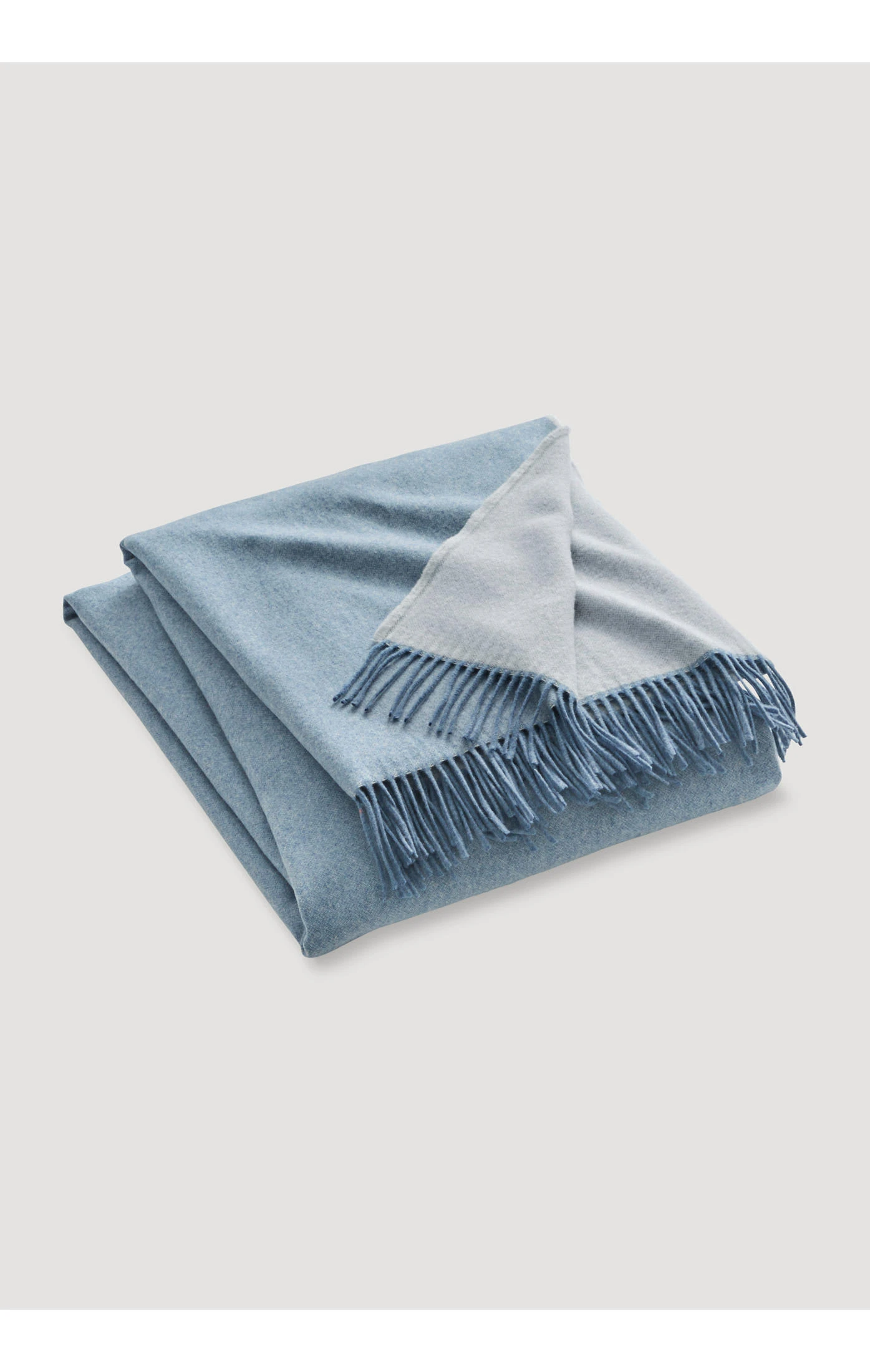 Hessnatur Decke In Graublau