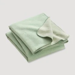 Hessnatur Decke In Jadegrün