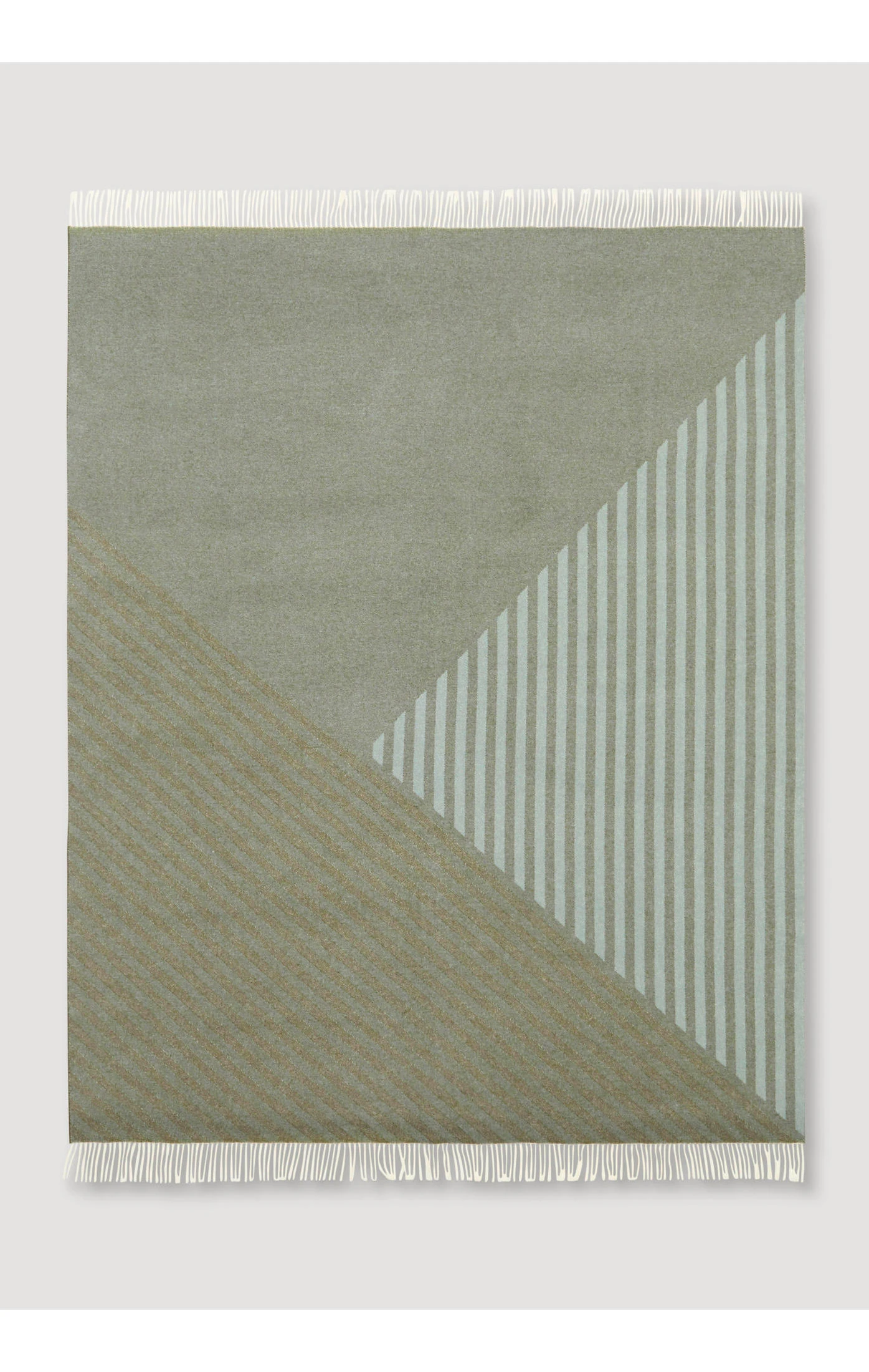 Hessnatur Merino-Plaid Eileen In Jadegrün – Bild 4