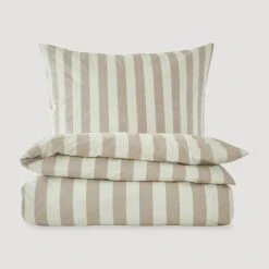 Hessnatur Renforcé Bettwäsche-Set Cannes Aus Reiner Bio-Baumwolle In Schilf