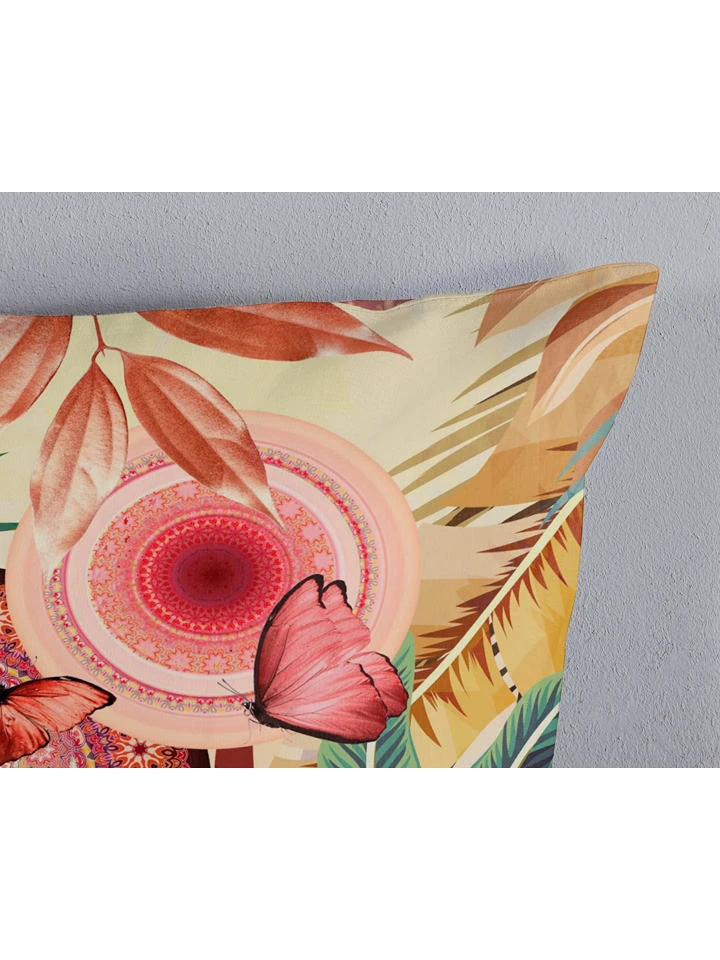 Satin-Bettwäsche-Set "Hip" In Altrosa/ Bunt – Bild 6