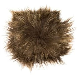 Hofbrucker Lammfell-Sitzauflage In Rostbraun