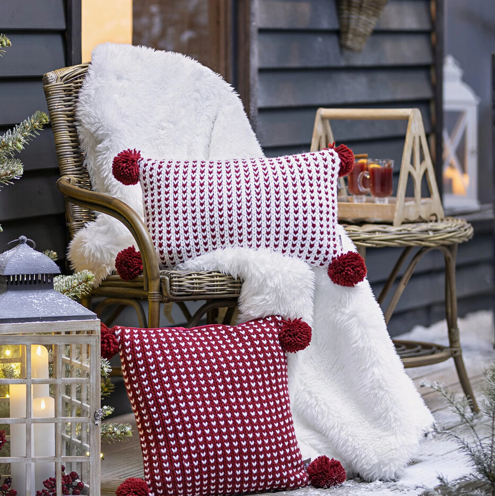 HomeLiving Kunstfell-Kuscheldecke "Offwhite" 1300x1700 In Weiß – Bild 3