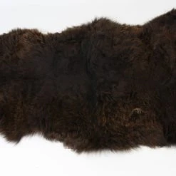 HomeLiving Lammfell "Braun" 950x550 In Braun