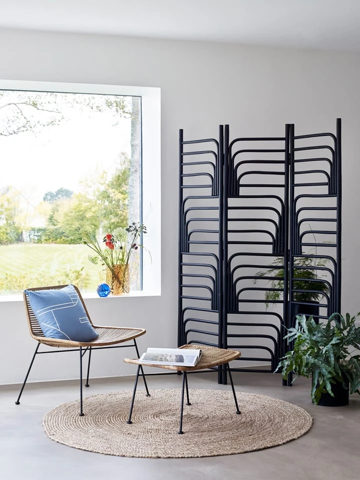 Hübsch Jute-Teppich "Sage" In Natur - Ø 150 Cm – Bild 2