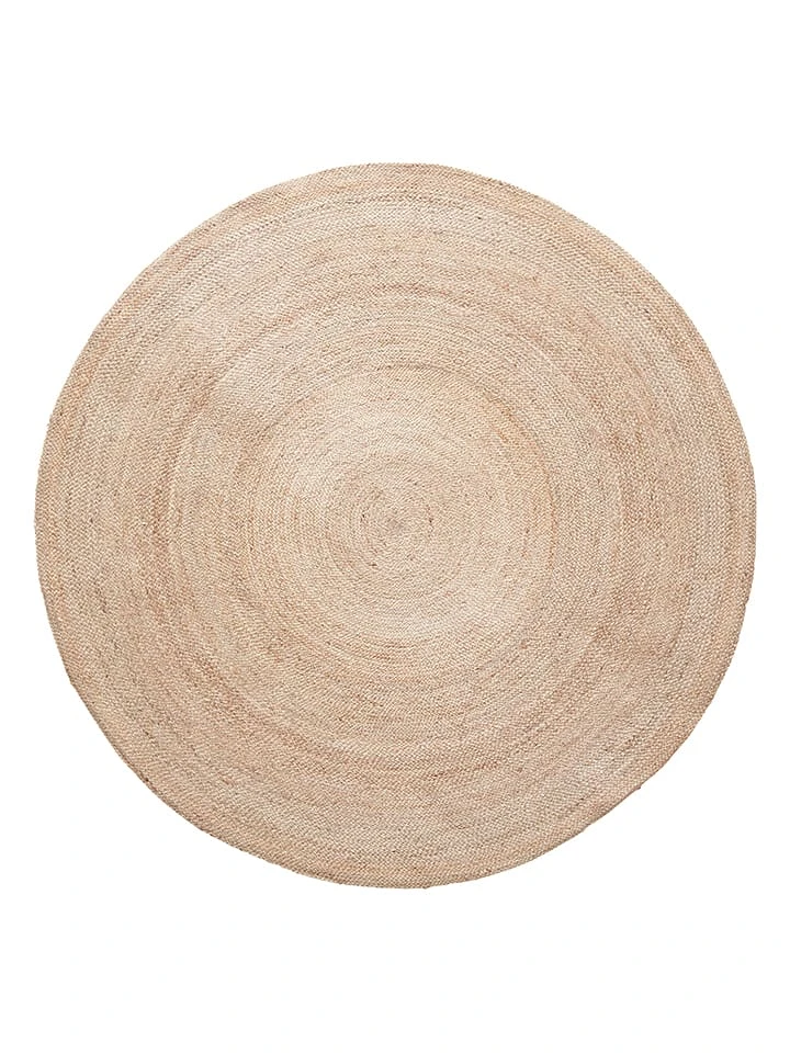 Hübsch Jute-Teppich "Sage" In Natur - Ø 150 Cm