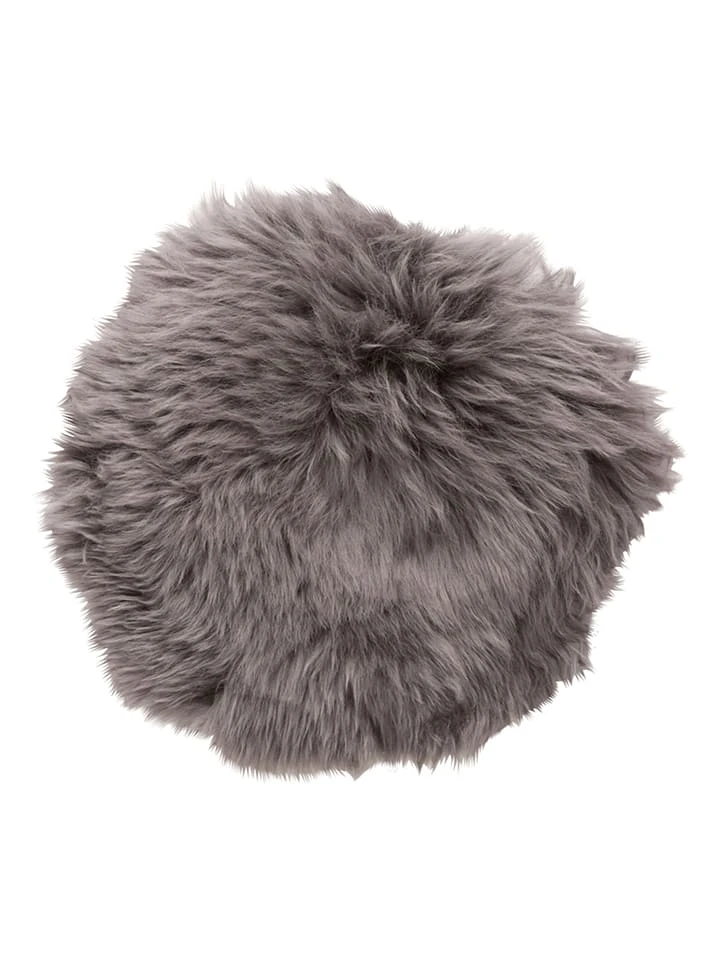 Hübsch Sitzauflage In Grau - Ø 38 Cm