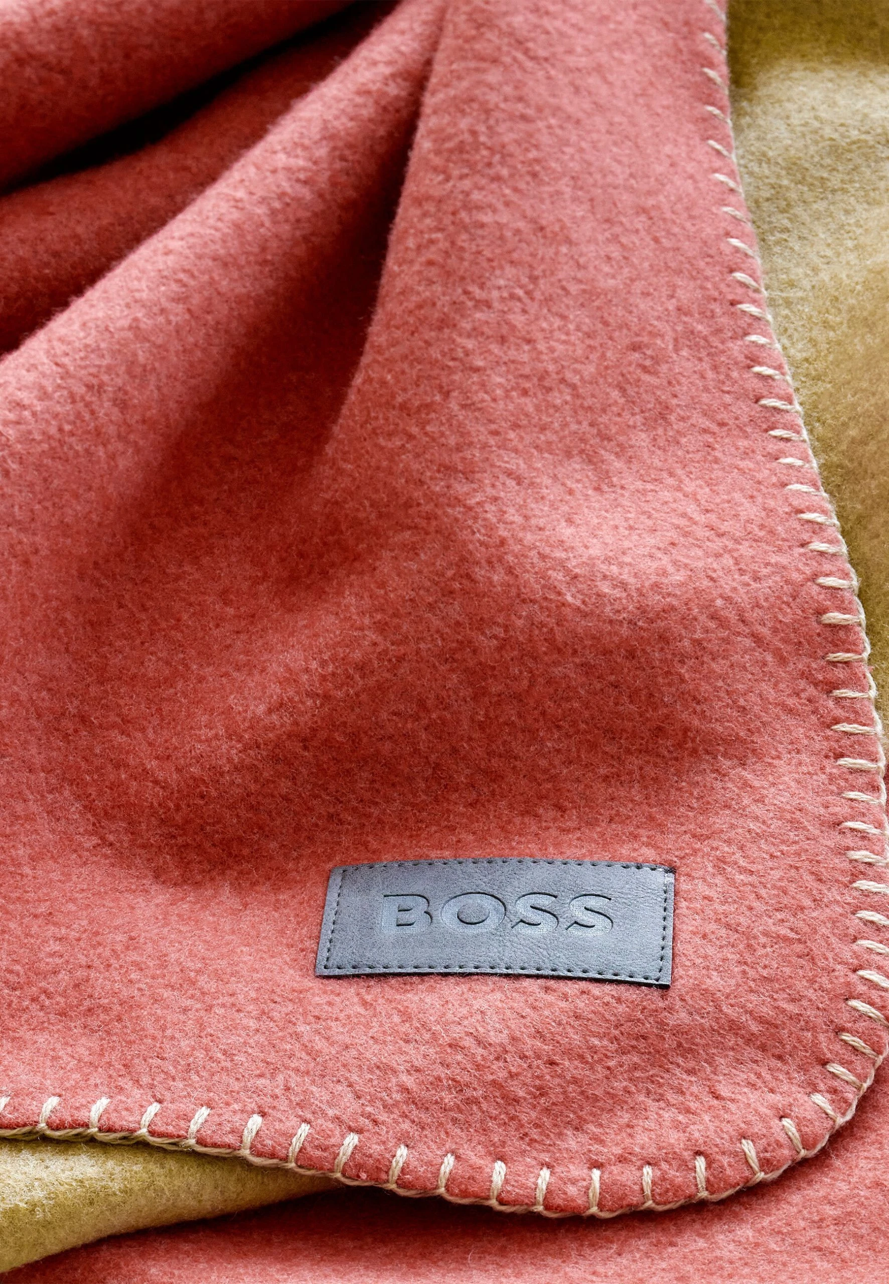 HUGO BOSS Home Plaid LADAK In VULCANO – Bild 2