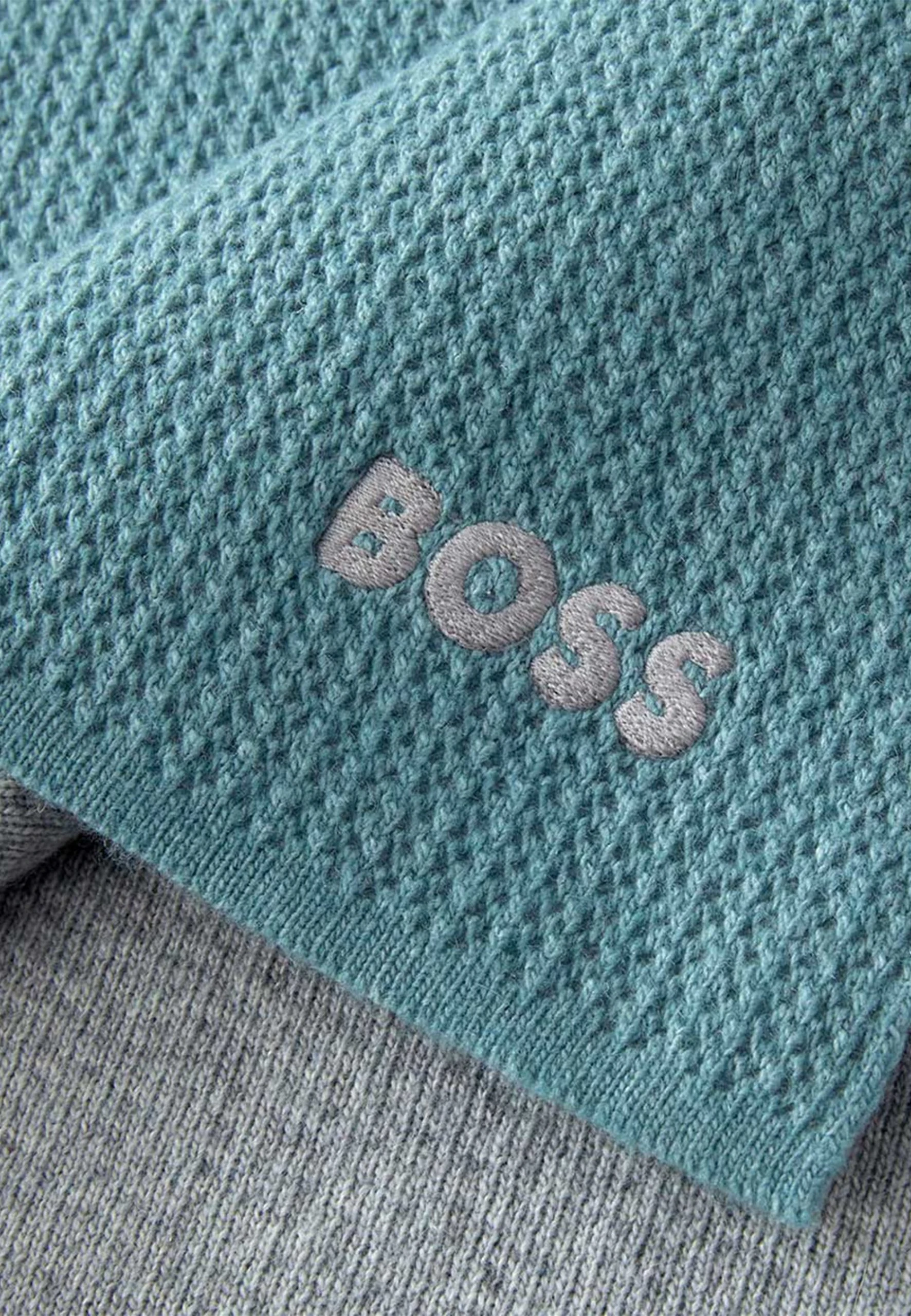 HUGO BOSS Home Plaid ZERMAT In Türkis – Bild 3