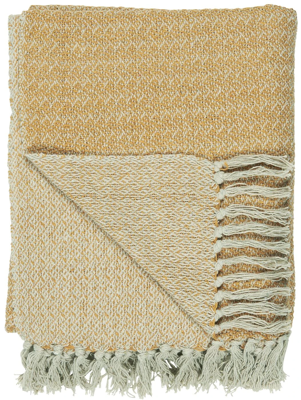 Ib Laursen Plaid Gelb Creme