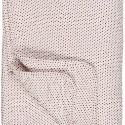 Ib Laursen Quilt Weiß Mit Roten Pünktchen 130x180