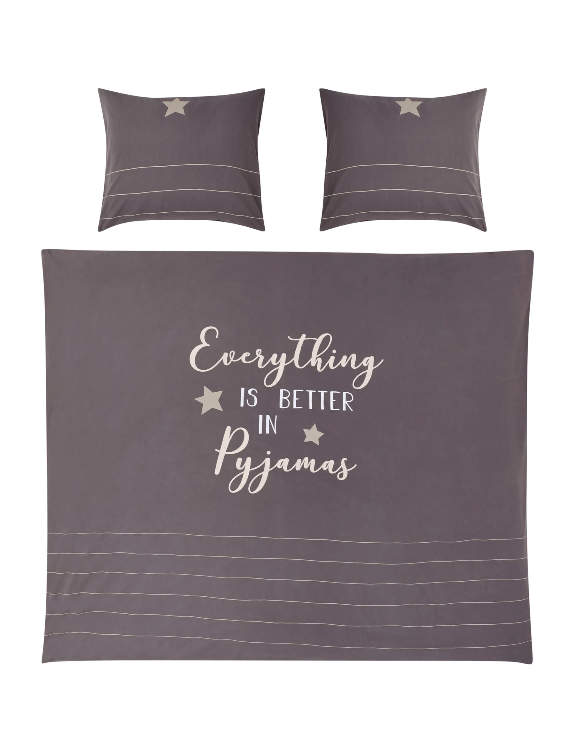 Impré Bettwäsche In Grau, Creme-Weiß – Bild 2