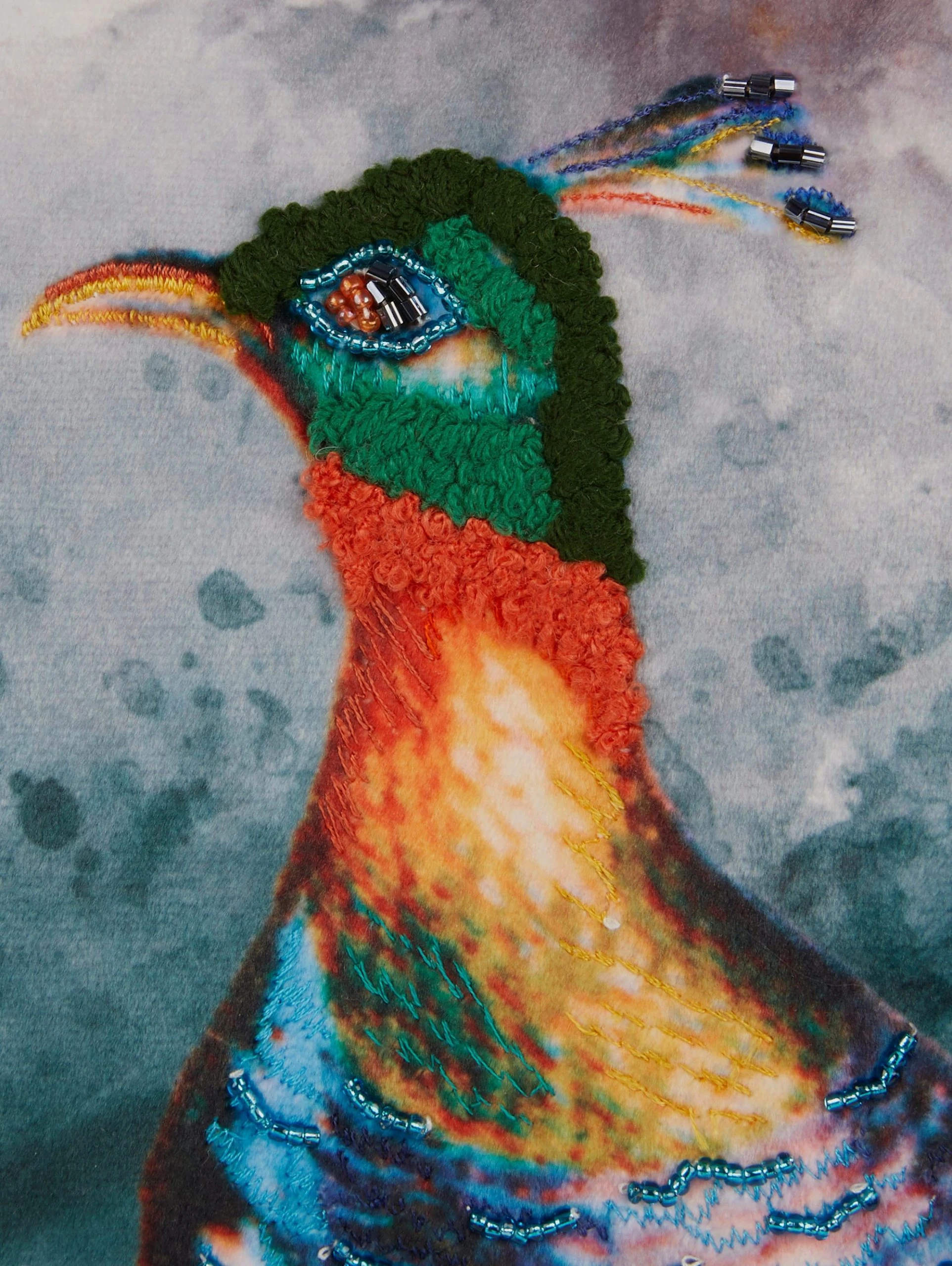 Impré Kissenhülle, Vogel In Multicolor – Bild 4