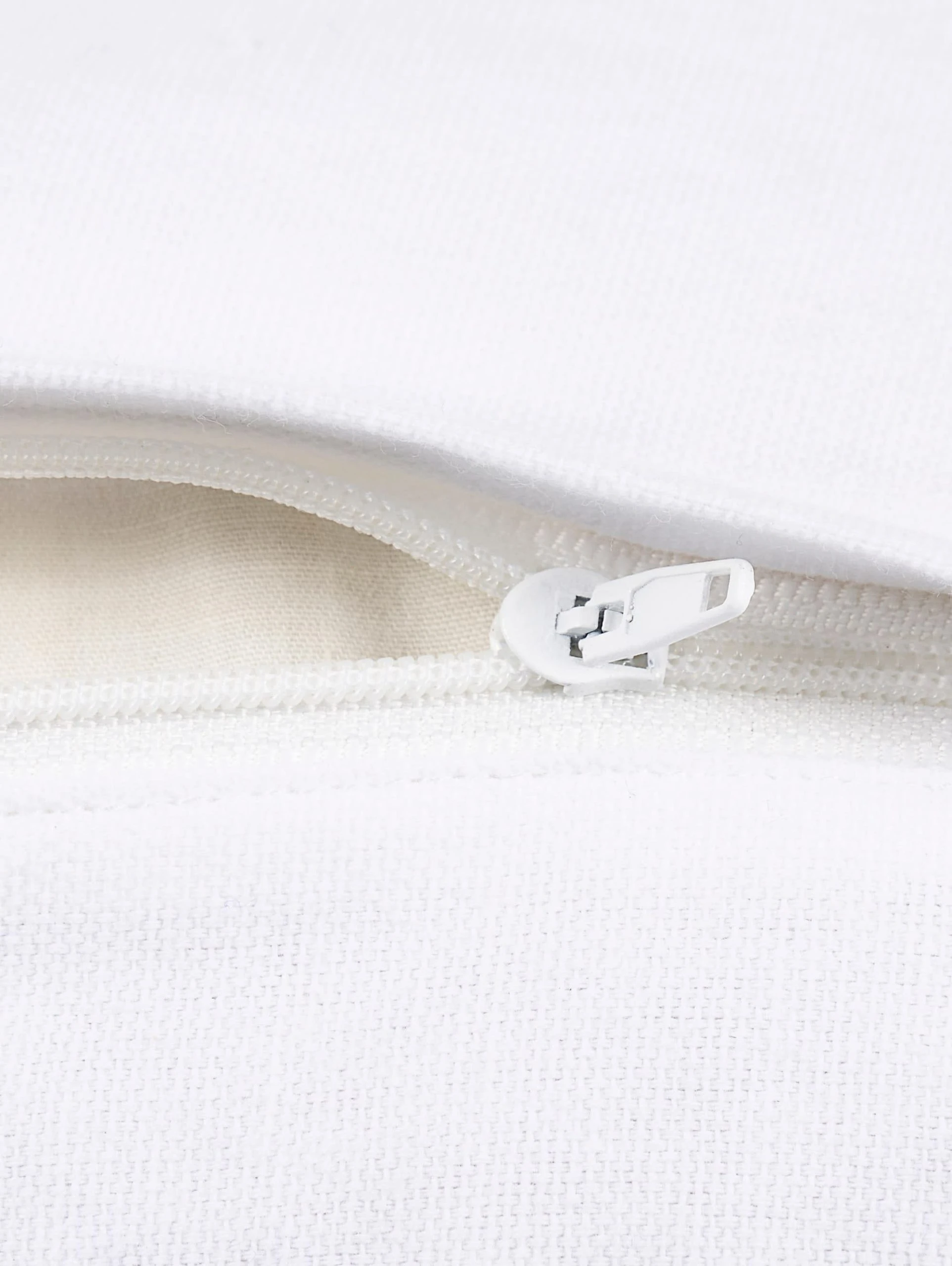 Impré Kissenhüllen-Set, 2-tlg. In Creme-Weiß – Bild 3