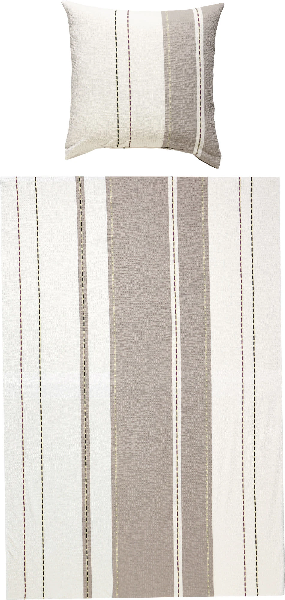 Janine Bettwäsche In Kiesel-weiß