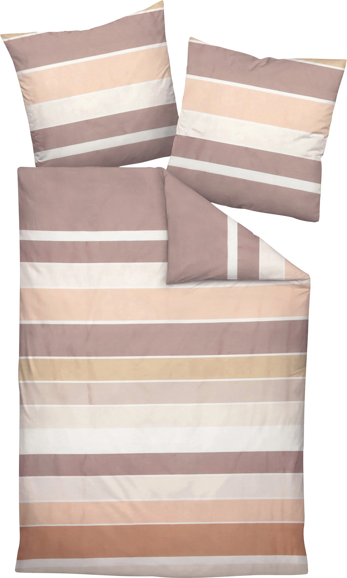 Janine Bettwäsche In Mauve-korallrosa