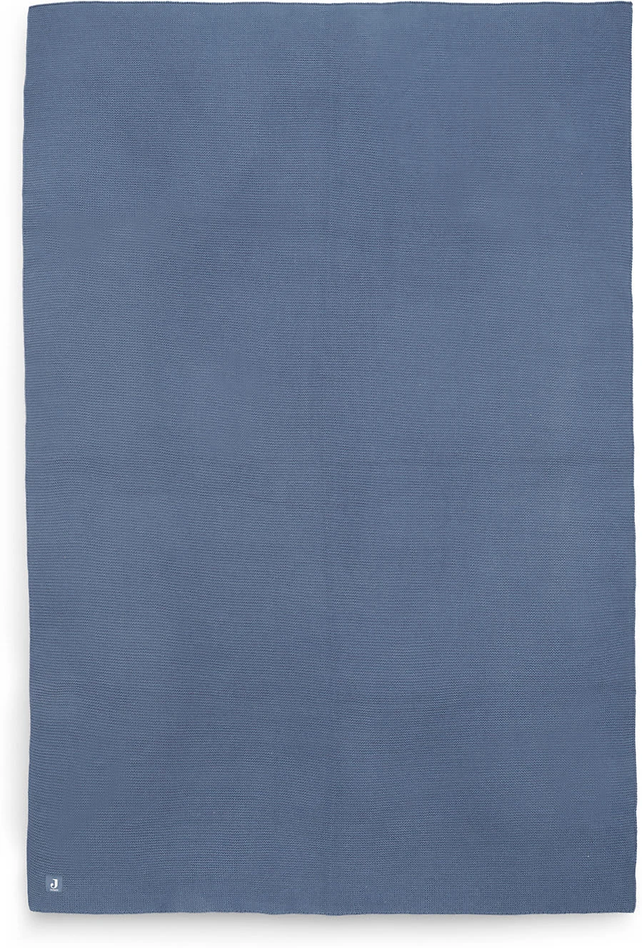 Jollein Decke 75 X 100 Cm Basic Knit Jeans Blue – Bild 2