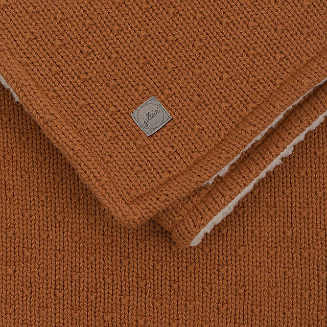 Jollein Decke Teddy, 75 X 100 Cm, Bliss Knit Caramel – Bild 5