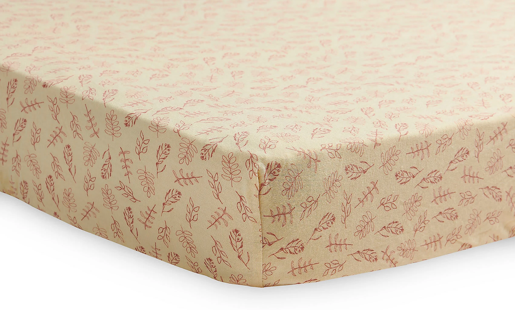 Jollein Spannbettlaken Jersey 60 X 120 Cm Meadow Rosewood – Bild 3