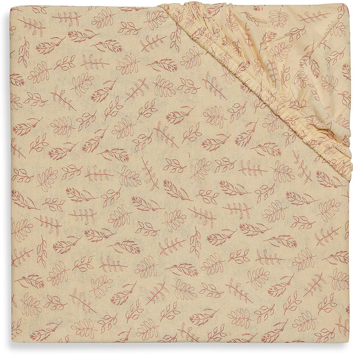 Jollein Spannbettlaken Jersey 60 X 120 Cm Meadow Rosewood