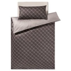 JOOP! Bettwäsche Cornflower Double 4083 In Shiny Black - 09